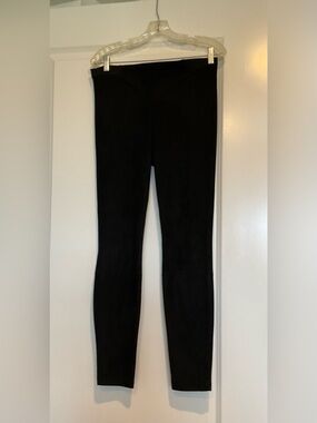 BB Dakota Black faux Suede Women's Leggings